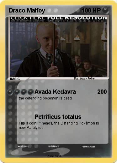 Pokemon Draco Malfoy