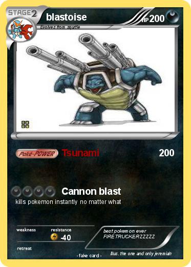 Pokemon blastoise