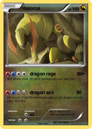 Pokemon Haxorus