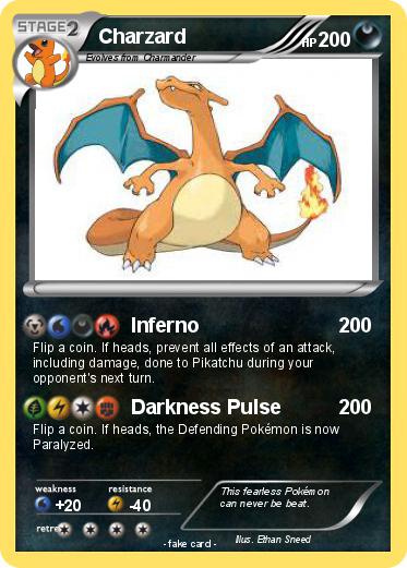 Pokemon Charzard