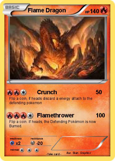Pokemon Flame Dragon