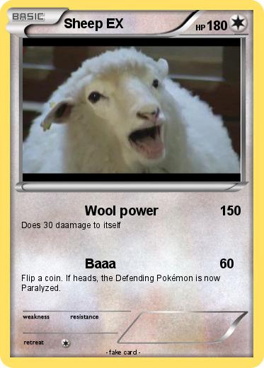Pokemon Sheep EX