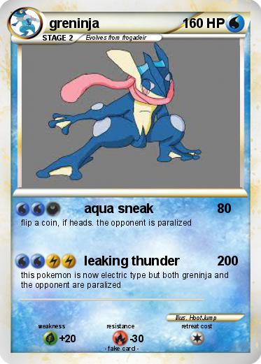 Pokemon greninja