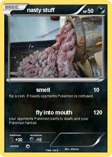 Pokemon nasty stuff