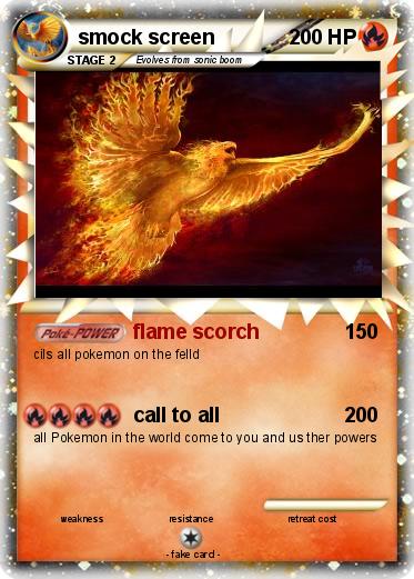 Pokemon smock screen