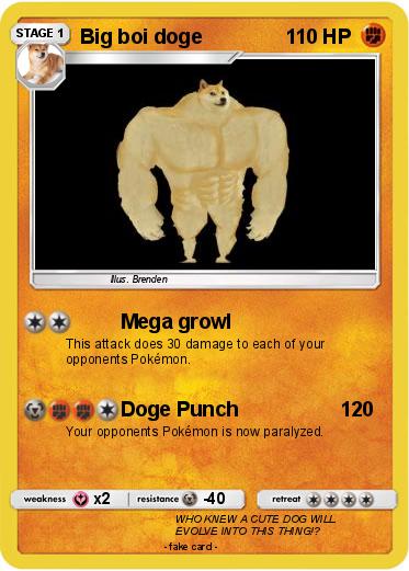Pokemon Big boi doge