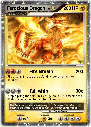 Pokemon Ferocious Dragon