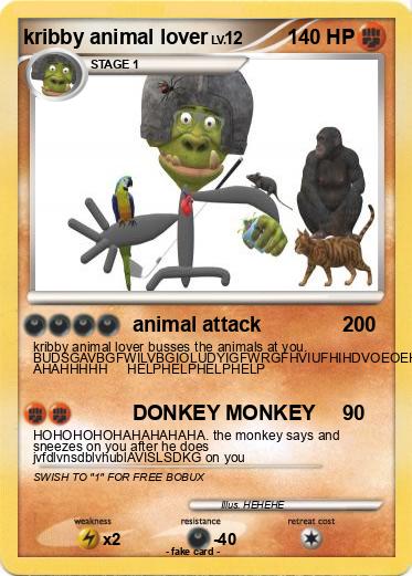 Pokemon kribby animal lover