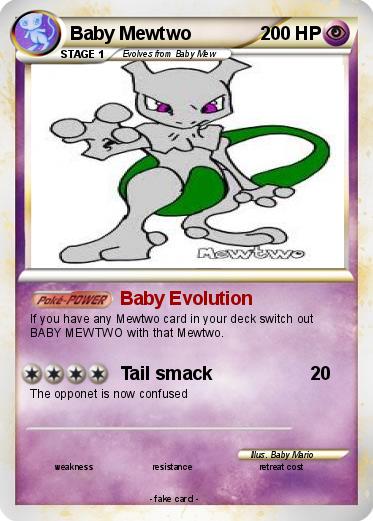 Pokemon Baby Mewtwo
