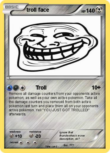 Pokemon troll face