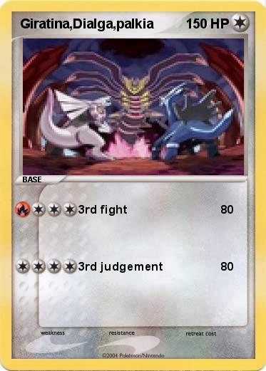 Pokemon Giratina,Dialga,palkia