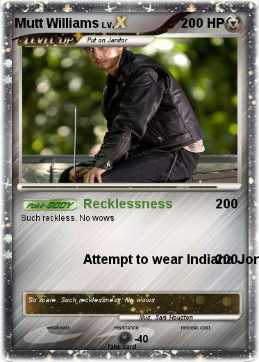 Pokemon Mutt Williams