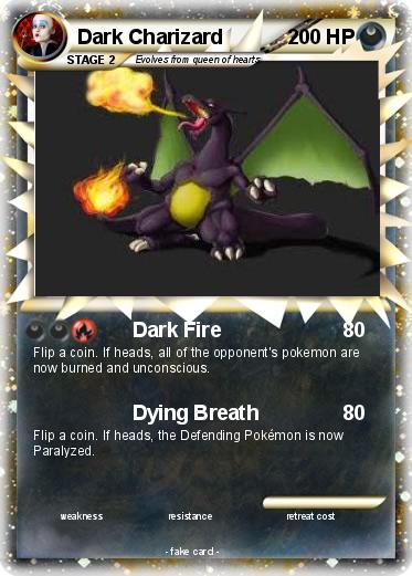 Pokemon Dark Charizard