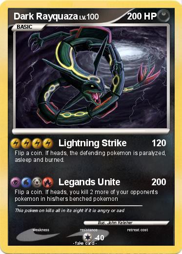 Pokemon Dark Rayquaza