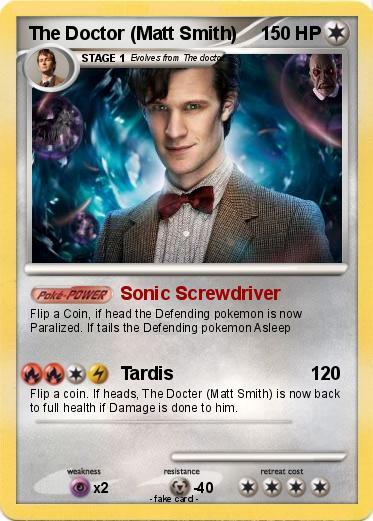 Pokemon The Doctor (Matt Smith)