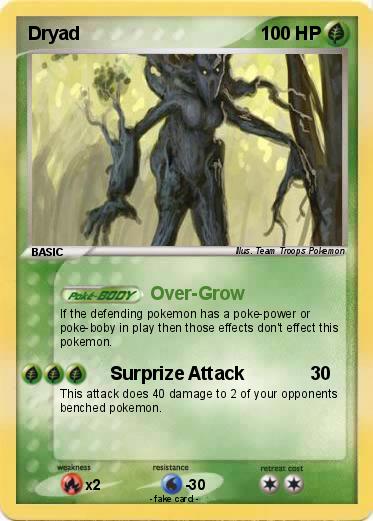 Pokemon Dryad