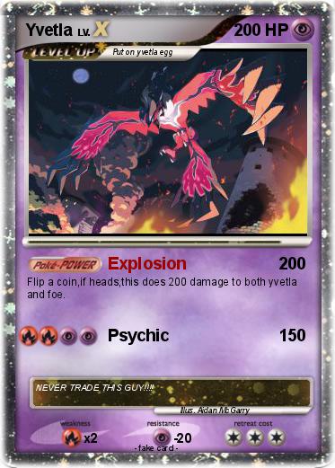 Pokemon Yvetla
