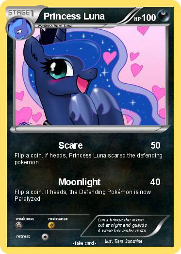 Pokemon Princess Luna