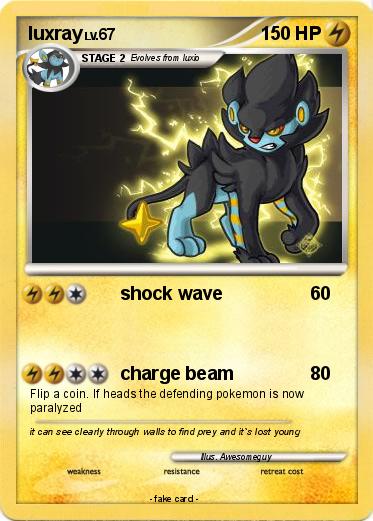 Pokemon luxray