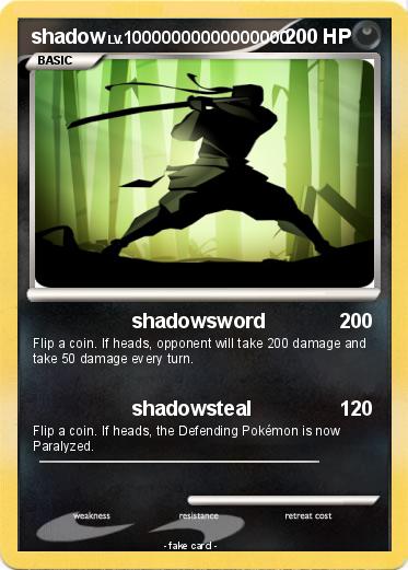 Pokemon shadow