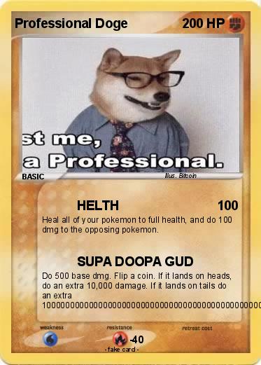 Pokemon Professional Doge
