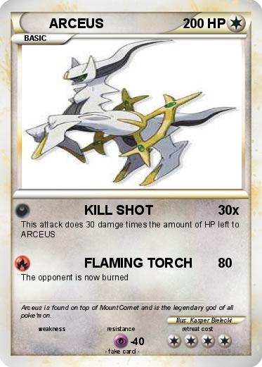 Pokemon ARCEUS
