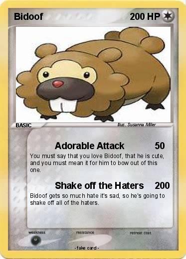 Pokemon Bidoof