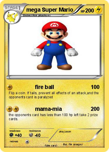 Pokemon mega Super Mario
