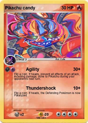 Pokemon Pikachu candy