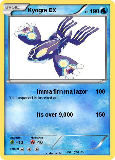 Pokemon Kyogre EX
