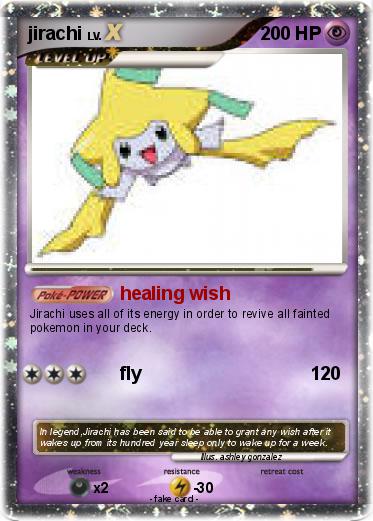 Pokemon jirachi