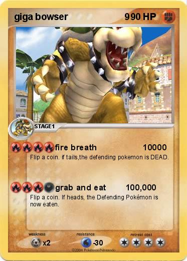 Pokemon giga bowser                      9