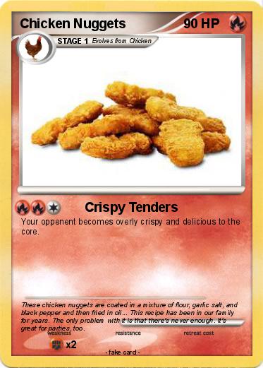 Pokemon Chicken Nuggets
