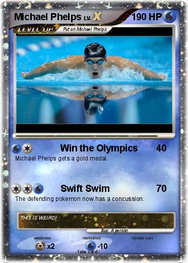 Pokemon Michael Phelps