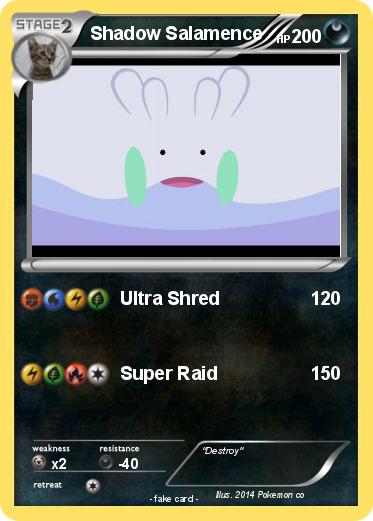 Pokemon Shadow Salamence