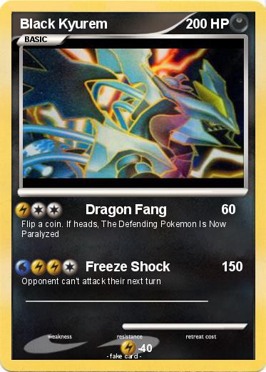 Pokemon Black Kyurem