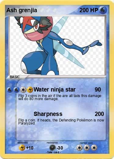 Pokemon Ash grenjia