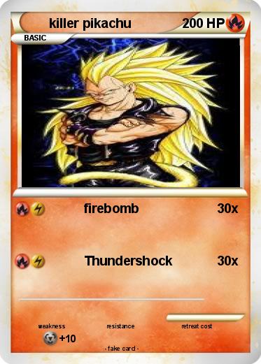 Pokemon killer pikachu