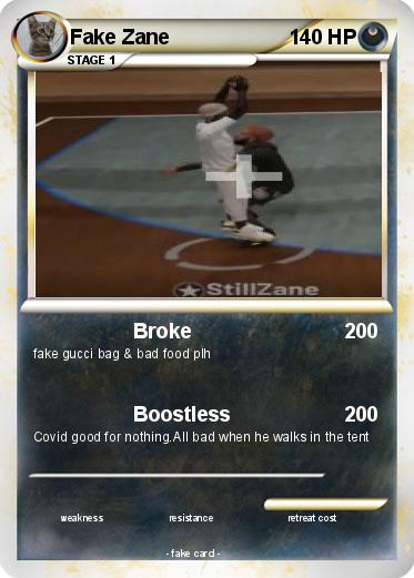 Pokemon Fake Zane