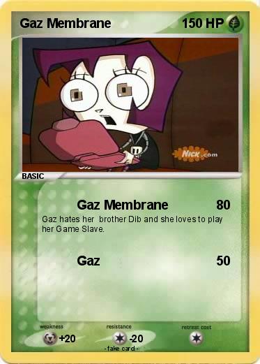Pokemon Gaz Membrane