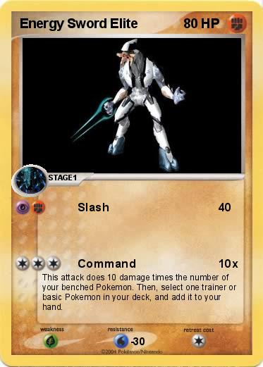Pokemon Energy Sword Elite