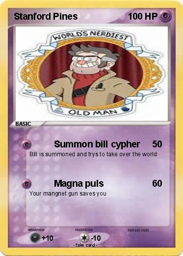 Pokemon Stanford Pines