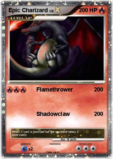 Pokemon Epic Charizard