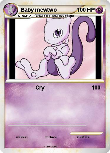 Pokemon Baby mewtwo