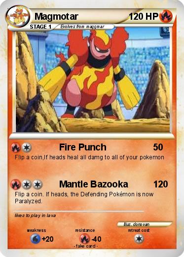 Pokemon Magmotar