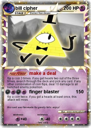 Pokemon bill cipher