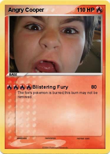 Pokemon Angry Cooper