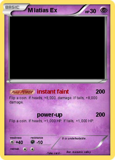 Pokemon M latias Ex