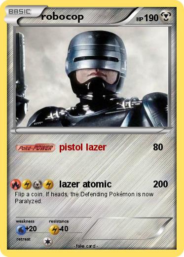 Pokemon robocop
