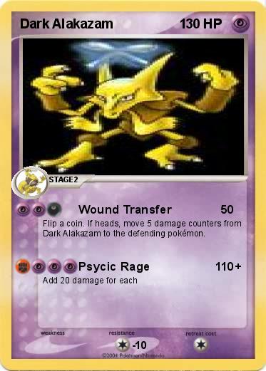 Pokemon Dark Alakazam                  1